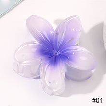 Load image into Gallery viewer, Colorful Flower Hairpin Creative Plastic Hair Clip Simple Fashion Headwear Hair Accessories for Women