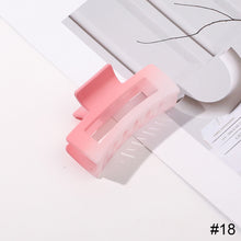 Load image into Gallery viewer, Frosted Gradient Pink Hairpin Sweet Plastic Hair Clip Fashion Simple Headwear Hair Accessories for Women