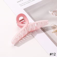 Load image into Gallery viewer, Frosted Gradient Pink Hairpin Sweet Plastic Hair Clip Fashion Simple Headwear Hair Accessories for Women