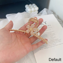 Load image into Gallery viewer, Elegant Flower Pearl Hairpin Temperamental Alloy Gold Hair Clip Fashion Headwear Hair Accessories for Women