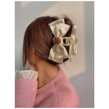 Load image into Gallery viewer, Temperamental Rose Bow Hairpin Fashion Bow Headwear Hair Clip Women Girls Hair Claw Clip Hair Accessories
