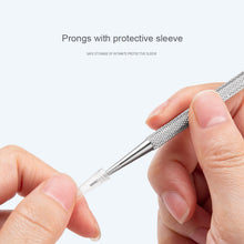 Load image into Gallery viewer, Stainless Steel Double-ended Cuticle Pusher Remove Dirt Cutin Cuticle Pusher Manicure Tool Nail Cleaner Care Tool