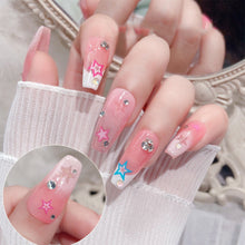 Load image into Gallery viewer, Cute Five Point Star Adhesive Nail Stickers Small Pattern Gradual Love Nail Enhancement Decorative Stickers