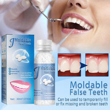 Load image into Gallery viewer, Moldable Denture Gum Temporary Filling Restoration Teeth Role Playing Makeup Dentures Moldable False Teeth Dental Care