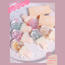 Load image into Gallery viewer, Ice Cream Moulding Moisturizing Lip Oil Repairing Nourishing Lipstick Base Lip Oil Non-sticky Anti Cracking Lip Gloss Lip Care