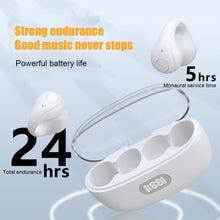 Load image into Gallery viewer, TWS Wireless Bluetooth Headsets Bone Conduction Earphone Ear Clip on Ear Earring Sports Gaming Wireless Headphone Ear Hook