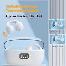 Load image into Gallery viewer, TWS Wireless Bluetooth Headsets Bone Conduction Earphone Ear Clip on Ear Earring Sports Gaming Wireless Headphone Ear Hook