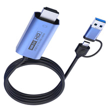 Load image into Gallery viewer, Converter USB3.0 to HDMI conversion cable TYPE-C to HDMI conversion cable USB3.0 to HDMI