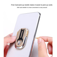 Load image into Gallery viewer, Magnetic Ring Air Outlet Three-in-one Bracket Multifunctional Mobile Phone Holder 360-degree Rotating Air Outlet Navigation Bracket