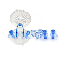 Load image into Gallery viewer, Transparent Shell Box Professional Waterproof Swimming Nose Clip Earplug Set Soft Silicone Swimming Anti-Choking Water Equipment