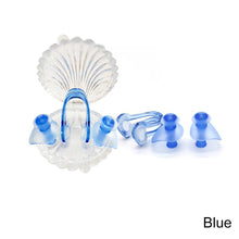 Load image into Gallery viewer, Transparent Shell Box Professional Waterproof Swimming Nose Clip Earplug Set Soft Silicone Swimming Anti-Choking Water Equipment
