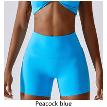 Load image into Gallery viewer, Candy Color Macaron Color Quick Dry Nude Feeling Yoga Pants Running Fitness Yoga Pilates Tight Hip-Lifting High Waist Sports Leggings
