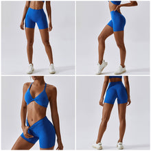 Load image into Gallery viewer, Candy Color Macaron Color Quick Dry Nude Feeling Yoga Pants Running Fitness Yoga Pilates Tight Hip-Lifting High Waist Sports Leggings
