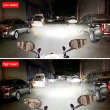 Load image into Gallery viewer, Motorcycle LED Spotlights White Yellow Hi/Low Beam Flash Fog Auxiliary Lights For Offroad ATV Engineering Vehicles Bicycle Lamp