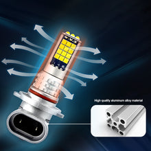 Load image into Gallery viewer, 1Pc 30LED Fog Light Bulb Dual Color Car DRL Turn Signal Reverse Light Brake Light Width Indicator H3 H7 H8 H11 9005 HB3 9005/9006 H4 P13W