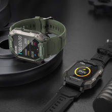 Load image into Gallery viewer, C20 Military Smart Watch Men Carbon Black Ultra Army Outdoor IP68 5ATM Waterproof Heart Rate Blood Oxygen Satm Smartwatch