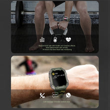 Load image into Gallery viewer, C20 Military Smart Watch Men Carbon Black Ultra Army Outdoor IP68 5ATM Waterproof Heart Rate Blood Oxygen Satm Smartwatch