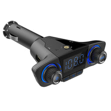 Load image into Gallery viewer, Bluetooth Car Kit Wireless FM Transmitter Handsfree Audio Receive MP3 Player with Power ON OFF Dual USB FM Modulator BT06