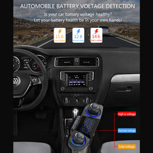 Load image into Gallery viewer, Bluetooth Car Kit Wireless FM Transmitter Handsfree Audio Receive MP3 Player with Power ON OFF Dual USB FM Modulator BT06