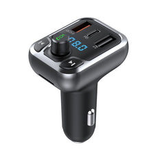Load image into Gallery viewer, T68 Car Mp3 Player Bluetooth-compatible Hands-free Fm Transmitter Fast Charging Charger Plug-in Card/U Disk