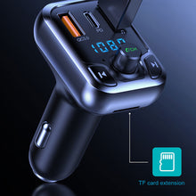 Load image into Gallery viewer, T68 Car Mp3 Player Bluetooth-compatible Hands-free Fm Transmitter Fast Charging Charger Plug-in Card/U Disk