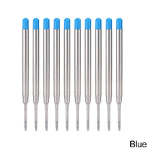 Load image into Gallery viewer, Metal Ballpoint Pen Refill 10Pcs/lot for School Office Gift Pen Hotel Business G2 424 Pen Refill Writing