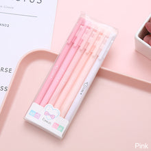 Load image into Gallery viewer, 6Pcs/Set Cute Morandi Gel Pen Kawaii 0.5mm Black BallPen Office School Stationery Supplies Student Writing Water Pen Neutral Pen