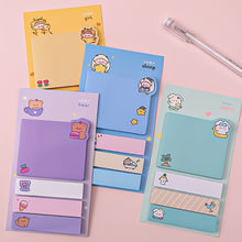 Load image into Gallery viewer, 80 sheets/set Colorful Cute Pet N Times Indexes Memo Pad Sticky Notes To Do List KoreanStationery Notepad Gift
