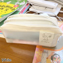 Load image into Gallery viewer, Cute Cartoon Pacha Dog Pencil Case Student Transparent Double Zipper Large Capacity Puppy Stationery