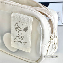 Load image into Gallery viewer, Cute Cartoon Pacha Dog Pencil Case Student Transparent Double Zipper Large Capacity Puppy Stationery