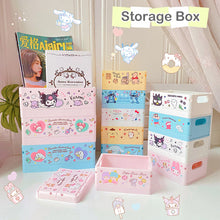Load image into Gallery viewer, Mini Foldable Storage Box Ins Folding Plastic Storage Case Basket Home Storage Supplies Cosmetic Holder Container