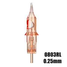 Load image into Gallery viewer, 10pcs Transparent Embroidery Needle Integrated Needle Hair Texture Scalp Eyeliner Tattoo Eyebrow Needle Tattoo Integrated Needle Beauty Tool