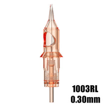 Load image into Gallery viewer, 10pcs Transparent Embroidery Needle Integrated Needle Hair Texture Scalp Eyeliner Tattoo Eyebrow Needle Tattoo Integrated Needle Beauty Tool