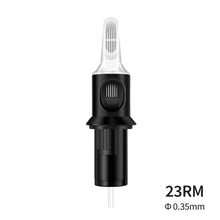 Load image into Gallery viewer, 20pcs/box 0.35mm Embroidery Needle RL RS RM M1 Integrated Stitch Eyeliner Eyebrow Tattoo Hair Tattoo Scalp Tattoo Needle Tattoo Equipment