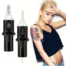 Load image into Gallery viewer, 20pcs/box 0.35mm Embroidery Needle RL RS RM M1 Integrated Stitch Eyeliner Eyebrow Tattoo Hair Tattoo Scalp Tattoo Needle Tattoo Equipment