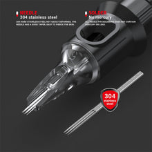 Load image into Gallery viewer, 20pcs/box 0.35mm Embroidery Needle RL RS RM M1 Integrated Stitch Eyeliner Eyebrow Tattoo Hair Tattoo Scalp Tattoo Needle Tattoo Equipment