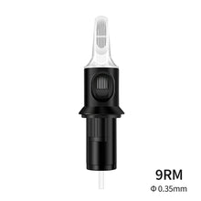 Load image into Gallery viewer, 20pcs/box 0.35mm Embroidery Needle RL RS RM M1 Integrated Stitch Eyeliner Eyebrow Tattoo Hair Tattoo Scalp Tattoo Needle Tattoo Equipment