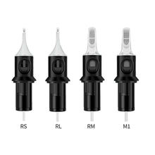 Load image into Gallery viewer, 20pcs/box 0.3mm Embroidery Needle RM RL M1 RS Integrated Stitch Eyeliner Eyebrow Tattoo Hair Tattoo Scalp Tattoo Needle Tattoo Equipment