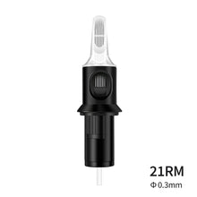 Load image into Gallery viewer, 20pcs/box 0.3mm Embroidery Needle RM RL M1 RS Integrated Stitch Eyeliner Eyebrow Tattoo Hair Tattoo Scalp Tattoo Needle Tattoo Equipment