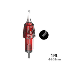 Load image into Gallery viewer, 20pcs/box 0.35mm Tattoo Supplies Needles RM RS RL M1 Revolution Cartridge Round Liner/Round Magnum Accessories for Tattoos Machines