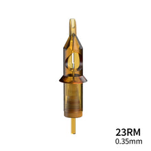 Load image into Gallery viewer, 20pcs 0.35MM Disposable Semi Permanent Makeup Tattoo Cartridge Needle RL RS RM M1 Eyebrow Tattoo Pen Machine Supplies