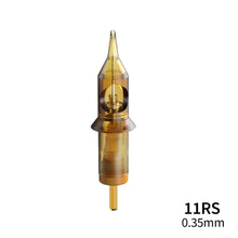 Load image into Gallery viewer, 20pcs 0.35MM Disposable Semi Permanent Makeup Tattoo Cartridge Needle RL RS RM M1 Eyebrow Tattoo Pen Machine Supplies