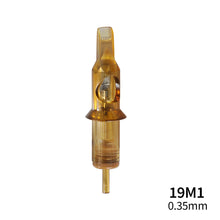 Load image into Gallery viewer, 20pcs 0.35MM Disposable Semi Permanent Makeup Tattoo Cartridge Needle RL RS RM M1 Eyebrow Tattoo Pen Machine Supplies