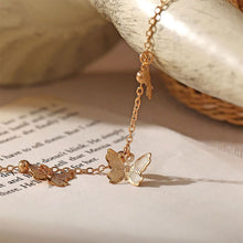 Load image into Gallery viewer, Fashion Butterfly Pendant Bracelet Simple Temperament Beach Ankle Foot Ornament Hollow Butterfly Bracelet Women Jewelry
