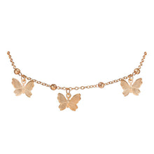 Load image into Gallery viewer, Fashion Butterfly Pendant Bracelet Simple Temperament Beach Ankle Foot Ornament Hollow Butterfly Bracelet Women Jewelry
