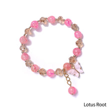 Load image into Gallery viewer, Butterfly Charm Stretch Crystal Women Bracelet Chains for Girls Friends Student Beads Bracelets Fashion Summer Charm Jewelry