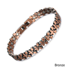 Load image into Gallery viewer, Creative Magnetic Bracelet Female Butterfly Clover Adjustable Magnetic Bracelet Fashion Energy Health Bracelets