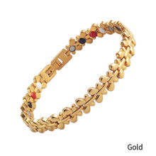 Load image into Gallery viewer, Creative Magnetic Bracelet Female Butterfly Clover Adjustable Magnetic Bracelet Fashion Energy Health Bracelets