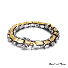 Load image into Gallery viewer, Creative Magnetic Bracelet Female Dragon Dragon and Lin Pattern Keel Adjustable Bracelet Fashion Energy Health Bracelets
