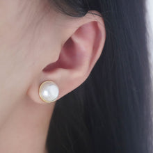Load image into Gallery viewer, 1 Pair Magnetic Artificial Pearl Ear Clip Without Ear Hole Ear Stud Summer Magnetic Therapy Weight Loss Women Earrings